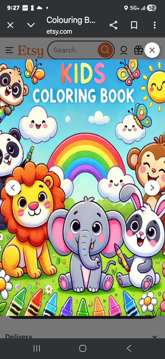 children's coloring book